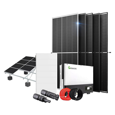 نظام الطاقة الشمسية الهجينة العالمي 15kw نظام الطاقة الشمسية المضيئة