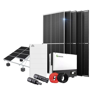 نظام توليد الطاقة الشمسية الهجينة للمنازل السكنية مع Deye Growatt