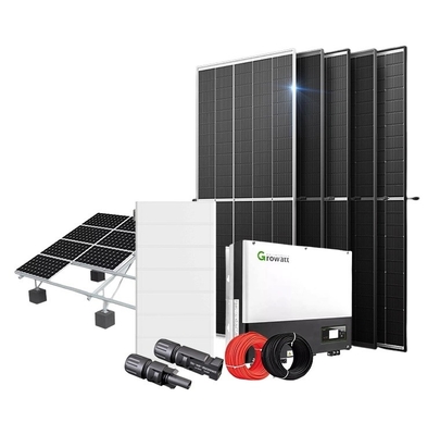 خارج الشبكة 8000w نظام الفوتوغرافي الهجين 5kw نظام الطاقة الشمسية الهجين