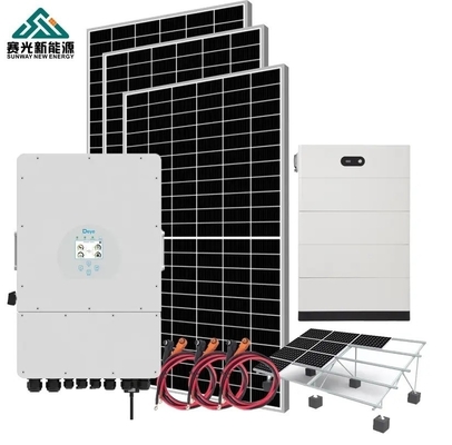 48Vdc / 51.2Vdc التيار الخارجي 100kw نظام الطاقة الشمسية للتركيب السكني