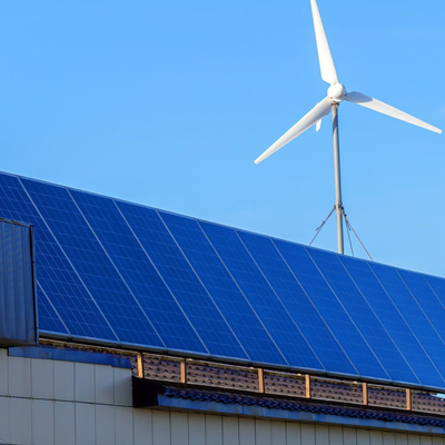 بطارية رصاص حمض مخصصة خارج الشبكة نظام الطاقة الشمسية الرياحية 3kw 5kw 10kw مولد