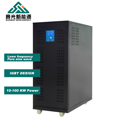 3kw 5kw 10kw نظام طاقة الرياح خارج الشبكة مع الجهد المحدد 48V/96V/120V/220/380V