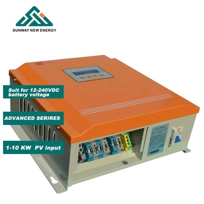 240v MPPT مراقب الشحن الشمسي مع الاتصال RS485 / GPRS ونمط الشحن PWM