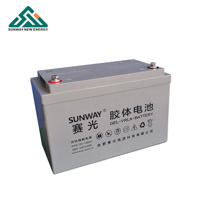 بطاريات الشمسية قابلة للشحن 12V 200ah/250ah بطاريات الحمض الرصاصي الجل المختارة للمواد الشمسية