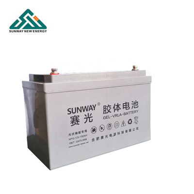 بطاريات الشمسية قابلة للشحن 12V 200ah/250ah بطاريات الحمض الرصاصي الجل المختارة للمواد الشمسية