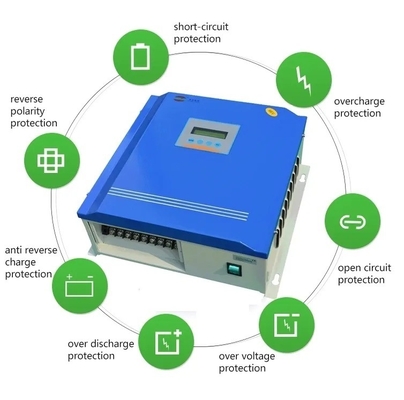 MPPT 400w نظام الطاقة الشمسية تحكم شحن توربينات الرياح تحكم شحن 24v