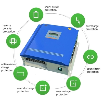 1KW-5KW تحكم توربينات الرياح 48v تحكم الشحن الشمسي للرياح الهجينة