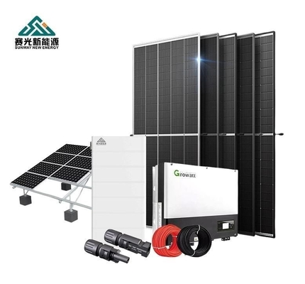 5kw 6kw 10kw نظام الطاقة الشمسية الهجينة 10-20KWh نطاق الطاقة الخارجة