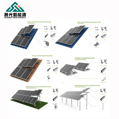 5kw 6kw 10kw نظام الطاقة الشمسية الهجينة 10-20KWh نطاق الطاقة الخارجة