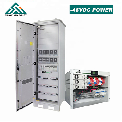 بطارية حمض الرصاص نظام الطاقة الشمسية 48VDC 50hz تردد الخروج لمحطة قاعدة الاتصالات