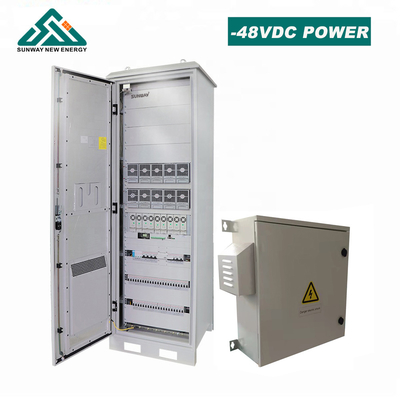 نظام الطاقة الشمسية الهجينة 48VDC لمحطة قاعدة اتصالات الاتصالات 8kw