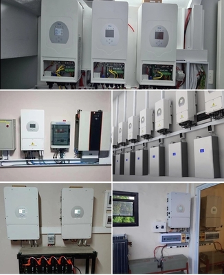نظام تخزين الطاقة الشمسية 5kw 10kw 12kw نظام الطاقة الشمسية الهجينة كاملة للمنزل
