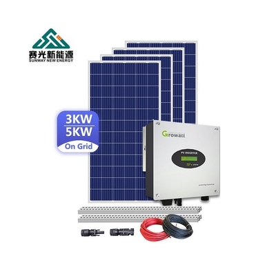 3kw 5kw 10kw على الشبكة النظام الشمسي 20kw 30kw 40kw المنزل الكامل