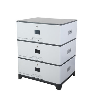 بطارية ليثيوم حديد قابلة للتكديس عالية السعة 5 كيلو واط 10 كيلو واط 100 أمبير ساعة 200 أمبير ساعة 6000 دورة حياة