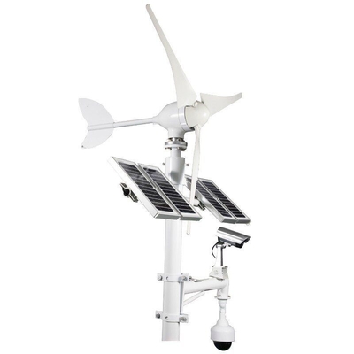 300W 600W الرياح الذكية الشمسية الهجينة توفير الطاقة أدى ضوء الشارع الخارجي الضوء الشمسي مع كاميرا CCTV 4G 5G