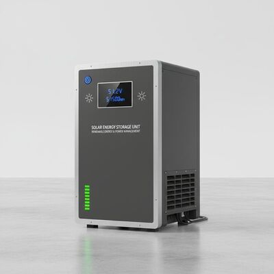 51.2v وحدة تخزين الطاقة الشمسية تقدم 5100Wh سعة الطاقة الاسمية مثالية لمشاريع الطاقة المتجددة وإدارة الطاقة