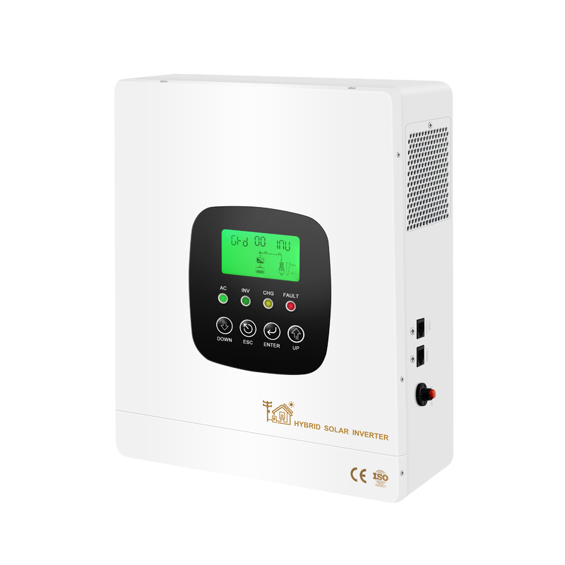 كل شيء في محول شمسي واحد و واجهة LCD 48VDC/51.2VDC بطارية الجهد