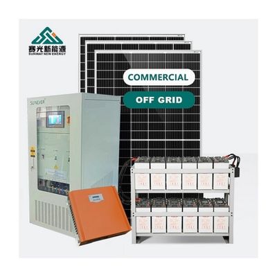 20kw 30kw نظام الطاقة خارج الشبكة مع 410-700 واط لوحة شمسية