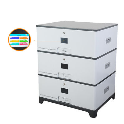 بطارية ليثيوم حديد قابلة للتكديس عالية السعة 5 كيلو واط 10 كيلو واط 100 أمبير ساعة 200 أمبير ساعة 6000 دورة حياة