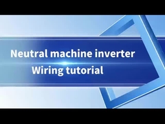 العاكس الهجين الشمسي بتقسيم الطور للسوق الأمريكي 110 فولت/120 فولت/220 فولت/240 فولت تيار متردد مع مدمج 100 أمبير 200 أمبير